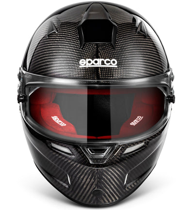 Sparco Sky RF-7W Carbon Fiber Helmet SA2020 Front View Image